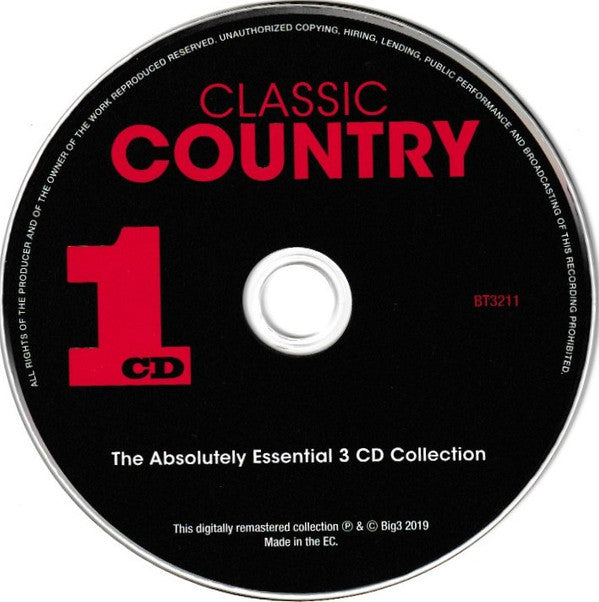 Various : Classic Country (3xCD, Comp, RM, Dig)