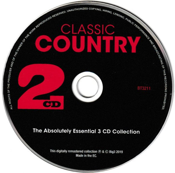 Various : Classic Country (3xCD, Comp, RM, Dig)