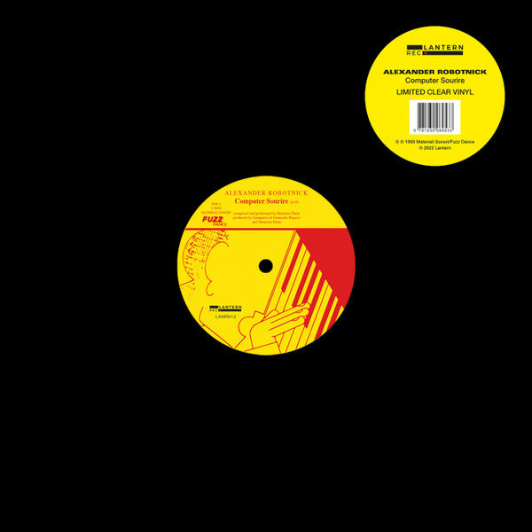 Alexander Robotnick : Computer Sourire (12", Ltd, RE, RM, Cle)