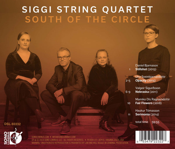 Siggi String Quartet : South Of The Circle (CD)
