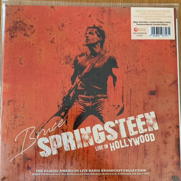 Bruce Springsteen : Live In Hollywood (WNEW FM Broadcast: The Hollywood Center Studios, Hollywood, California, 5th June 1992) (LP, Ltd, Num, Unofficial, Mar)