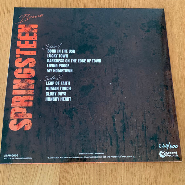 Bruce Springsteen : Live In Hollywood (WNEW FM Broadcast: The Hollywood Center Studios, Hollywood, California, 5th June 1992) (LP, Ltd, Num, Unofficial, Mar)