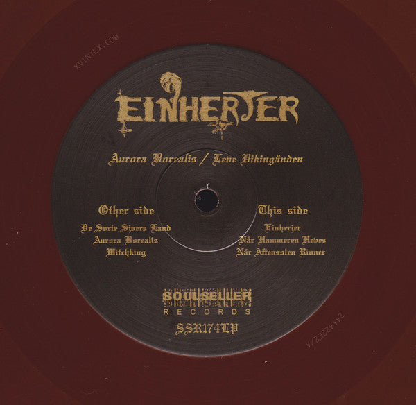 Einherjer : Aurora Borealis / Leve Vikingånden (LP, Comp, Ltd, RE, Bro)