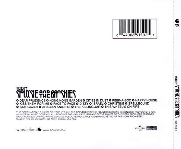 Siouxsie & The Banshees : The Best Of Siouxsie And The Banshees (CD, Comp, RM)