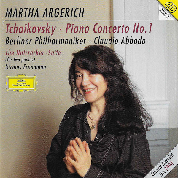 Martha Argerich, Tchaikovsky*, Berliner Philharmoniker, Claudio Abbado, Nicolas Economou : Piano Concerto No. 1 · The Nutcracker Suite (For Two Pianos) (CD)