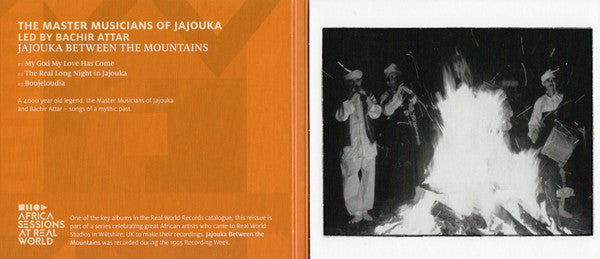 Master Musicians Of Jajouka Led By Bachir Attar : Jajouka Between The Mountains (CD, Album, RE)