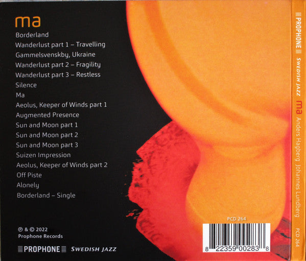 Anders Hagberg, Johannes Lundberg : Ma (CD, Album)