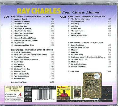 Ray Charles : Four Classic Albums is (2xCD, Comp)