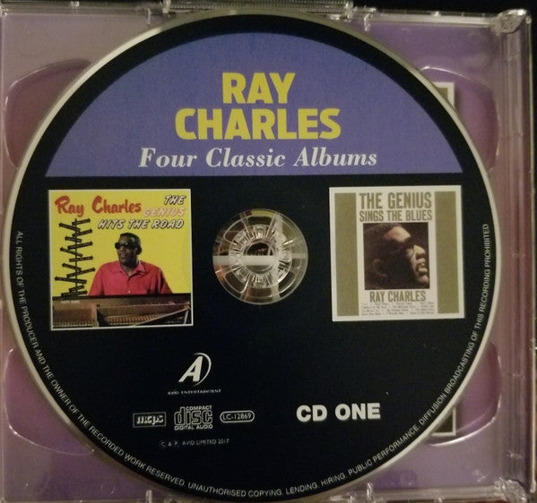 Ray Charles : Four Classic Albums is (2xCD, Comp)