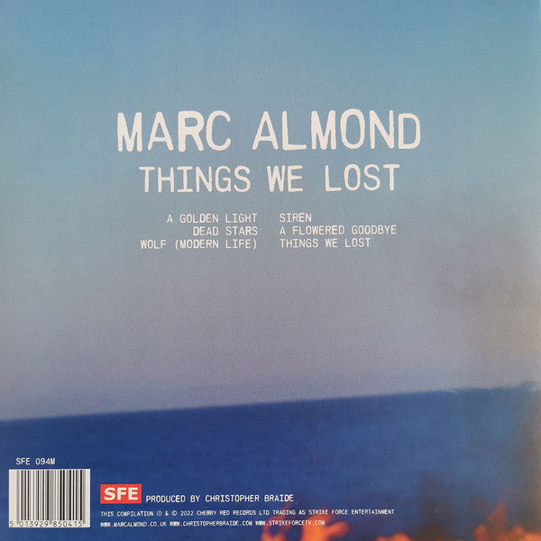 Marc Almond : Things We Lost (10", MiniAlbum, EP, Ltd, Blu)