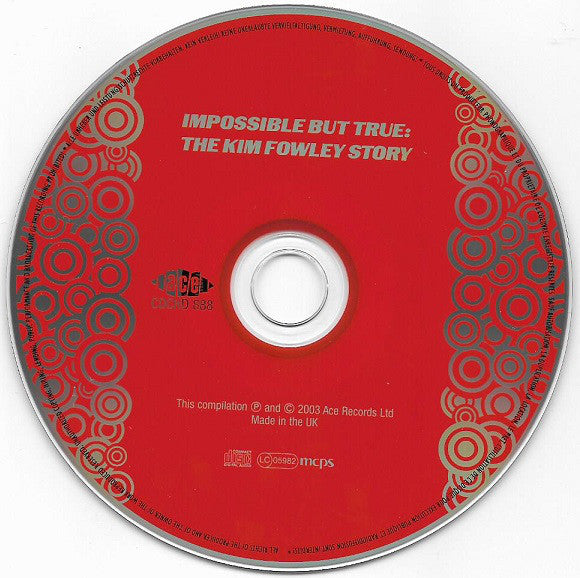 Kim Fowley : Impossible But True: The Kim Fowley Story (CD, Comp)