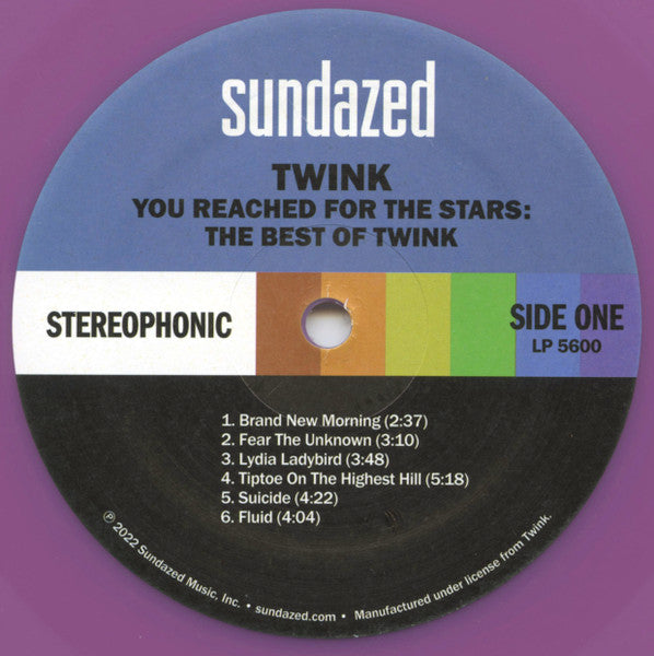 Twink (4) : The Best Of Twink: You Reached For The Stars (LP, Comp, Vio)