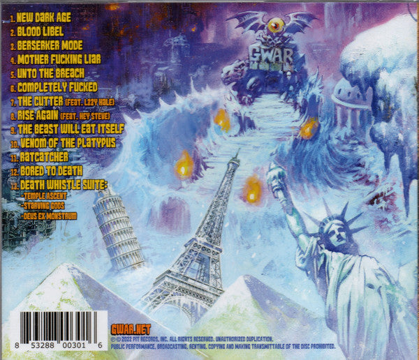 Gwar : The New Dark Ages (CD, Album)
