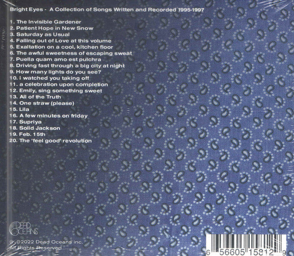 Bright Eyes : A Collection Of Songs Written And Recorded 1995-1997 (CD, Album, RE)