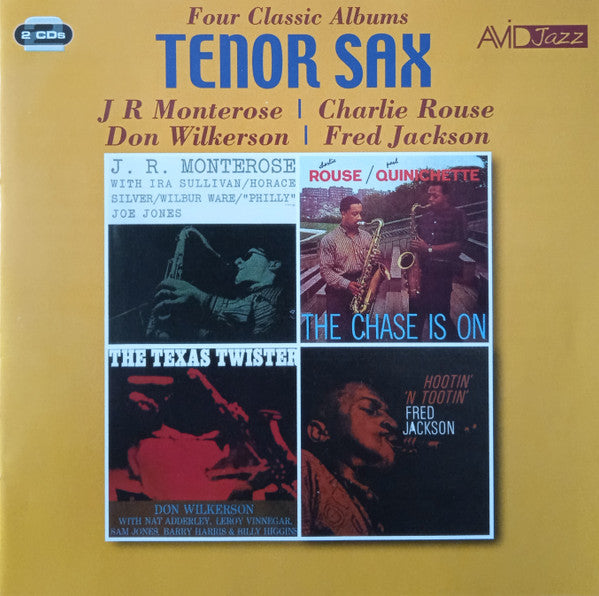 J.R. Monterose | Charlie Rouse | Don Wilkerson | Fred Jackson : Four Classic Albums: Tenor Sax (2xCD, Comp)