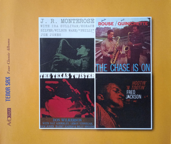 J.R. Monterose | Charlie Rouse | Don Wilkerson | Fred Jackson : Four Classic Albums: Tenor Sax (2xCD, Comp)