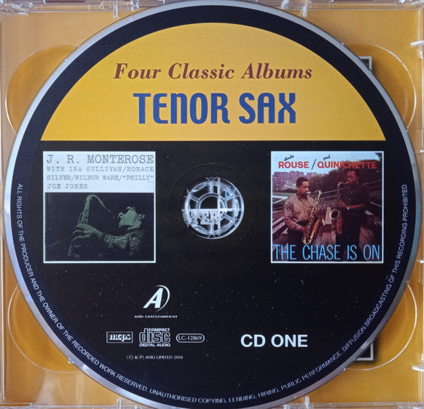 J.R. Monterose | Charlie Rouse | Don Wilkerson | Fred Jackson : Four Classic Albums: Tenor Sax (2xCD, Comp)