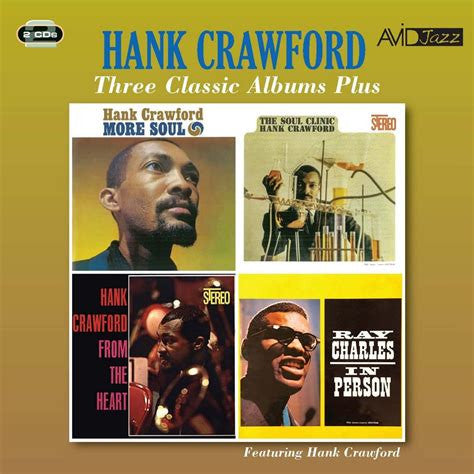Hank Crawford : Three Classic Albums Plus (2xCD, Comp, RM)