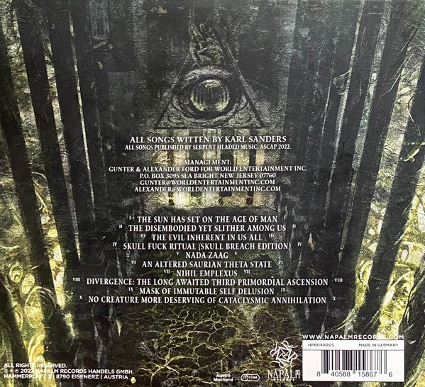 Karl Sanders : Saurian Apocalypse (CD, Album)