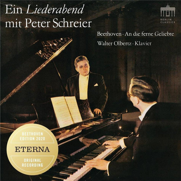 Peter Schreier, Ludwig van Beethoven, Walter Olbertz : Ein Liederabend Mit Peter Schreier (CD, Comp)