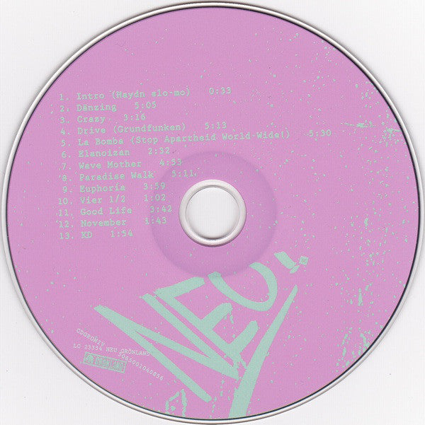 Neu! : Neu! '86 (CD, Album, RE)
