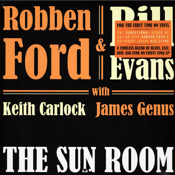 Robben Ford & Bill Evans (3) With Keith Carlock, James Genus : The Sun Room (LP, Album, RE)