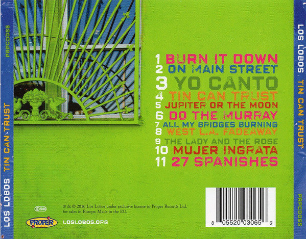 Los Lobos : Tin Can Trust (CD, Album)