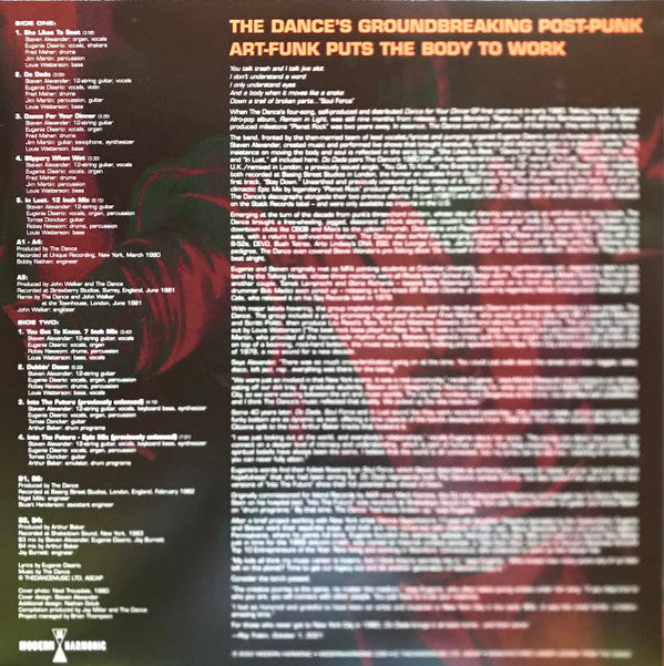 The Dance : Do Dada (LP, Comp, Ora)