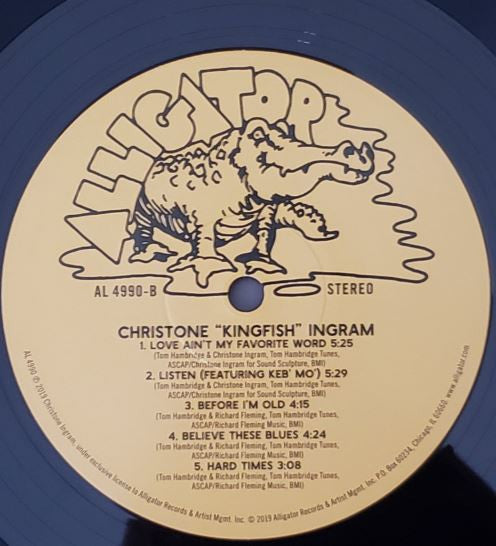 Christone "Kingfish" Ingram : Kingfish (LP, Album, RE)
