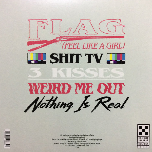 Coach Party : Nothing Is Real (10", EP)