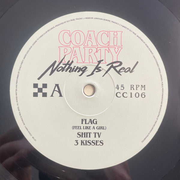 Coach Party : Nothing Is Real (10", EP)