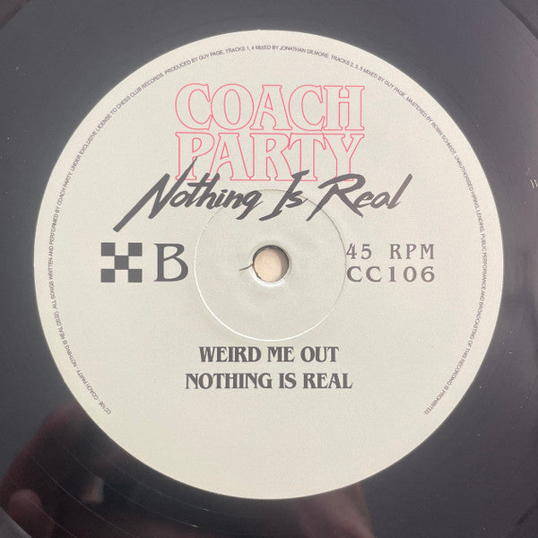 Coach Party : Nothing Is Real (10", EP)