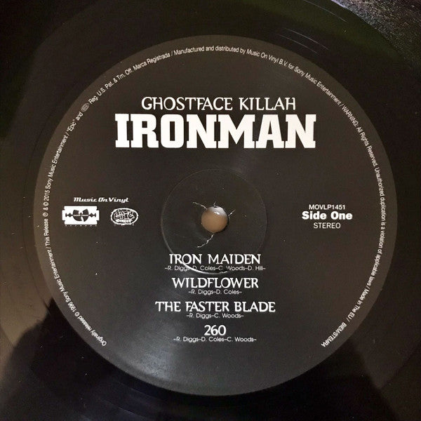 Ghostface Killah : Ironman (2xLP, Album, RE, RP, 180)