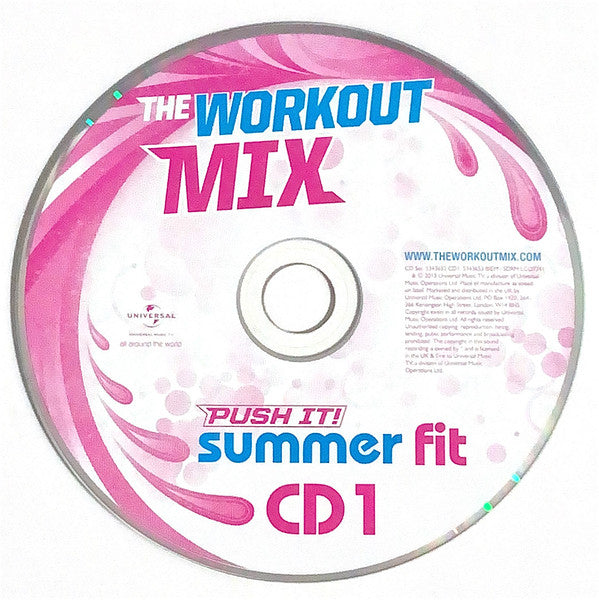 Various : The Workout Mix: Summer Fit (2xCD, Comp, Mixed)