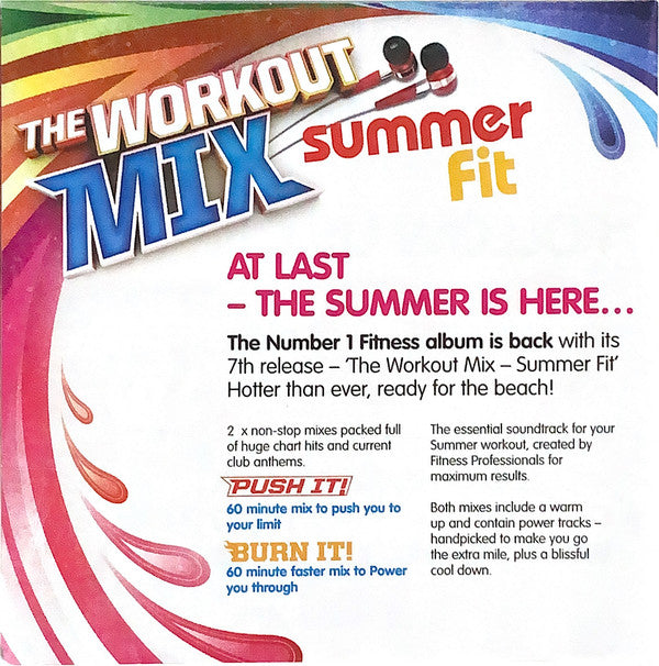 Various : The Workout Mix: Summer Fit (2xCD, Comp, Mixed)