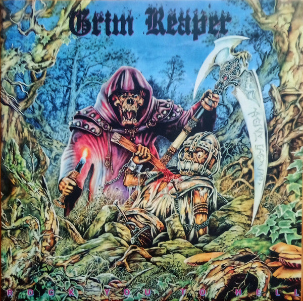 Grim Reaper (3) : Rock You To Hell (LP, Album, Ltd, Gat)