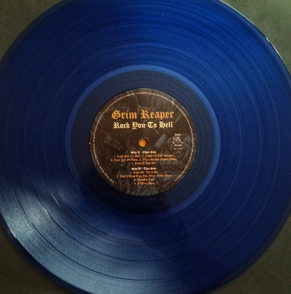 Grim Reaper (3) : Rock You To Hell (LP, Album, Ltd, Gat)