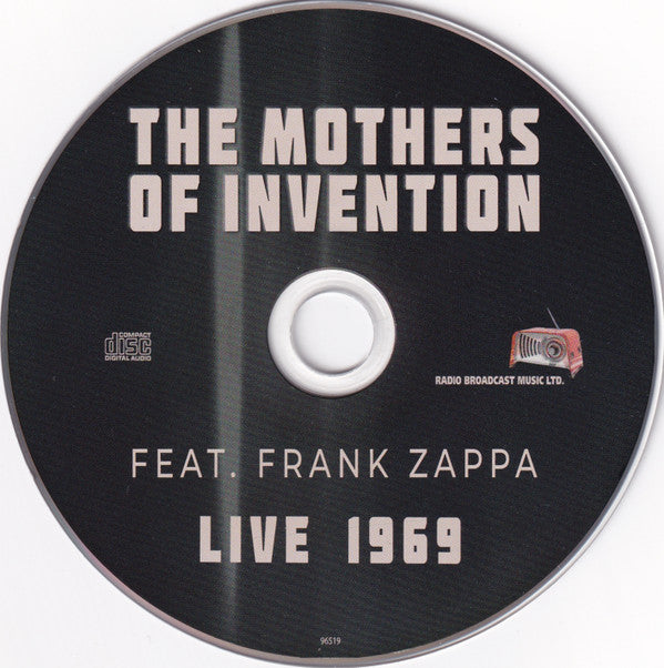 The Mothers Feat. Frank Zappa : Live 1969 (Legendary Radio Broadcast, Toronto) (CD, Unofficial)