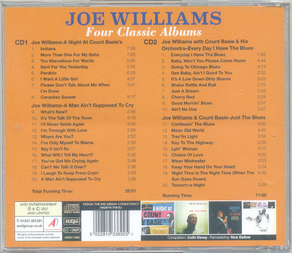 Joe Williams : Four Classic Albums (2xCD, Comp)