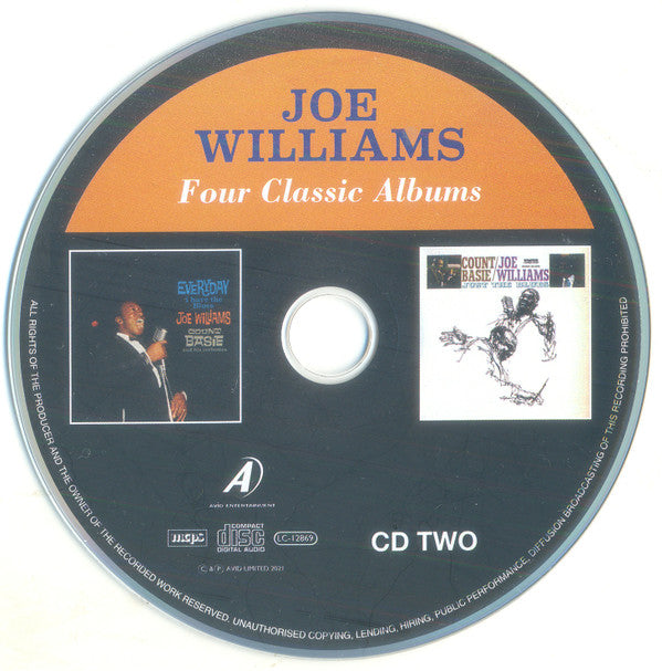 Joe Williams : Four Classic Albums (2xCD, Comp)
