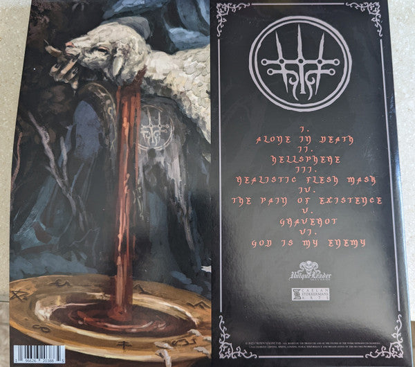 Crown Magnetar : Alone In Death  (12", EP, Red)