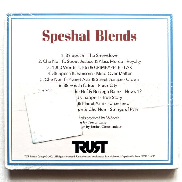 38 Spesh : Speshal Blends Vol. 3 (CD, Album)