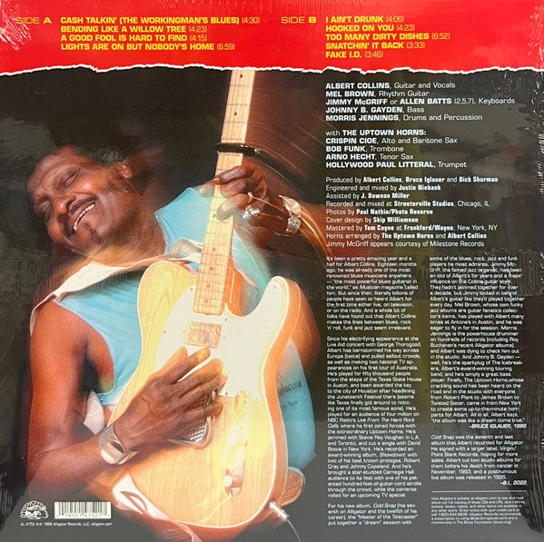 Albert Collins : Cold Snap (LP, Album, RE)
