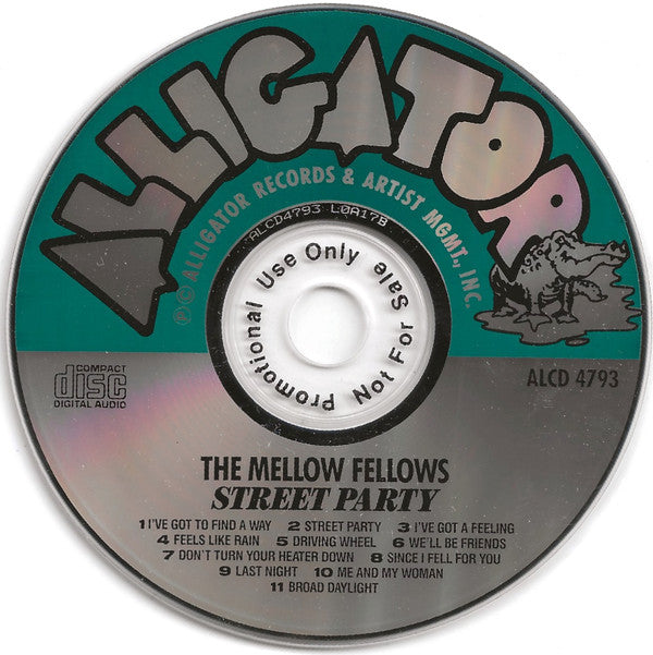 The Mellow Fellows : Street Party (CD, Album, Promo)