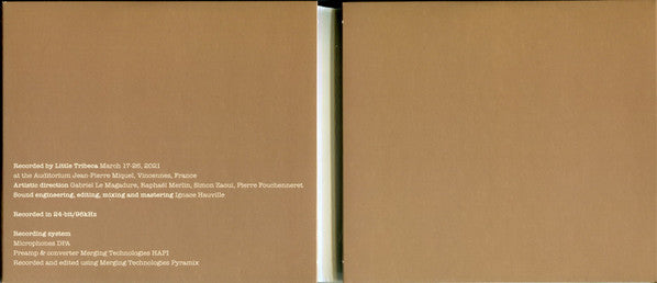 Gabriel Fauré, Simon Zaoui, Pierre Fouchenneret, Raphaël Merlin, Marie Chilemme, Quatuor Strada : Horizons II (3xCD, Album, Dig)