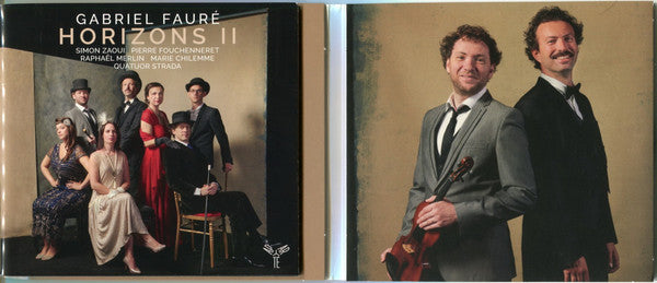 Gabriel Fauré, Simon Zaoui, Pierre Fouchenneret, Raphaël Merlin, Marie Chilemme, Quatuor Strada : Horizons II (3xCD, Album, Dig)