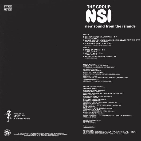 The Group NSI : Roger A Ti Wawa (LP, Album, Dlx, RE, 180)