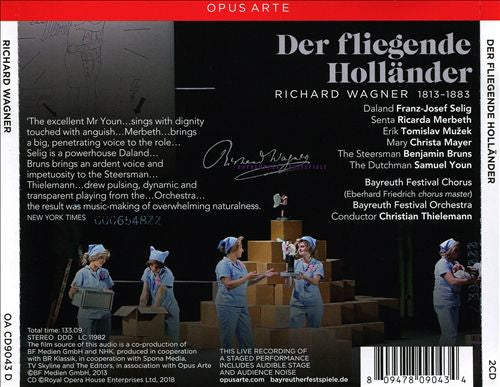 Richard Wagner, Samuel Youn, Ricarda Merbeth, Franz-Josef Selig, Christian Thielemann, Orchester der Bayreuther Festspiele And Chor der Bayreuther Festspiele : Der Fliegende Holländer   (2xCD, Album)