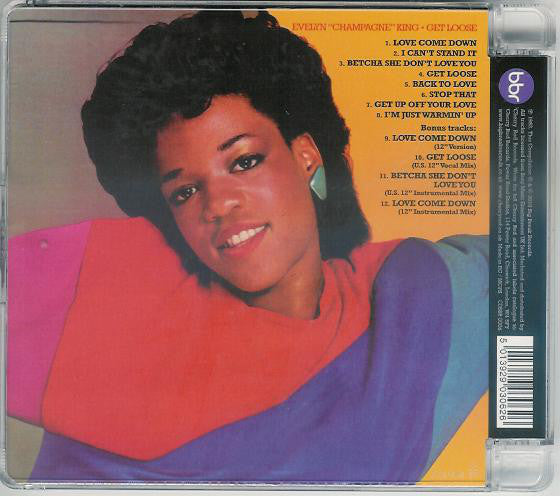 Evelyn King : Get Loose (CD, Album, RE, RM, Sup)