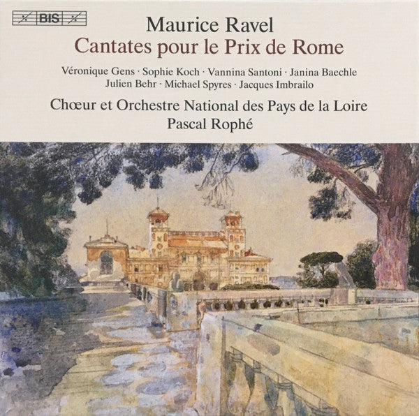 Maurice Ravel, Véronique Gens • Sophie Koch • Vannina Santoni • Janina Baechle • Julien Behr • Michael Spyres • Jacques Imbrailo, Chœur De L'ONPL et Orchestre National Des Pays De La Loire, Pascal Rophé : Cantatas Pour Le Prix De Rome (Box, Album + 2xSACD, Hybrid, Multichannel)